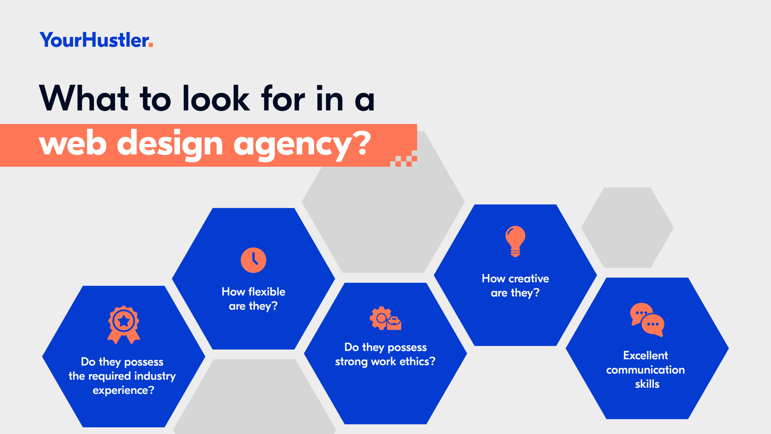 5 important things to look for in a web design agency.