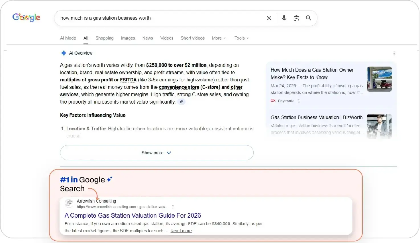 how-to-value-bussiness-ss-arrowfish screenshots image