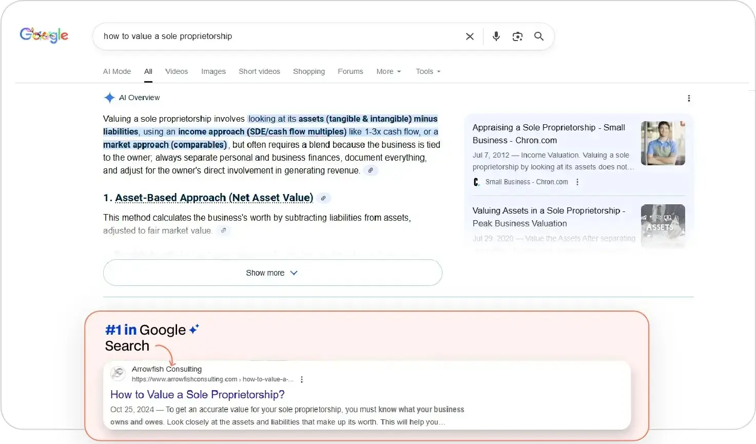 how-to-value-bussiness-ss-arrowfish screenshots image